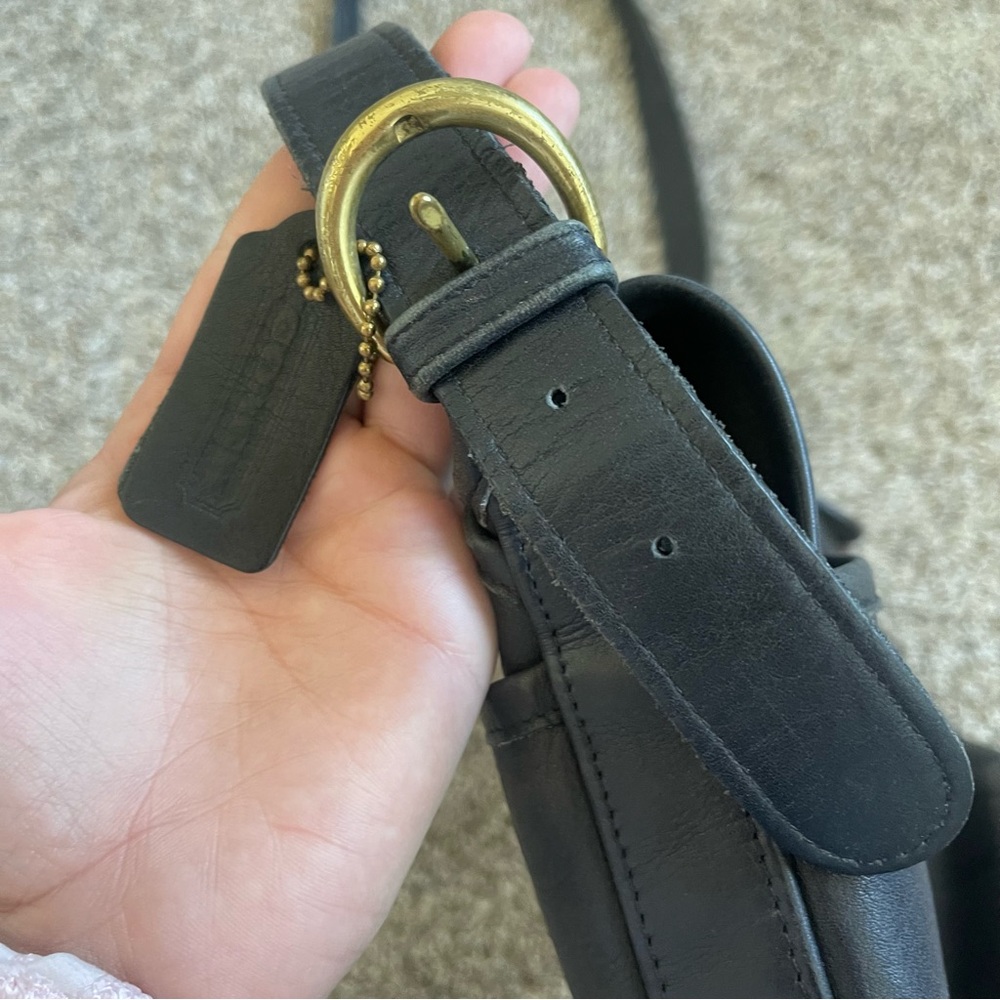 Vintage Coach Legacy‎ Leather Flap Bag - Picture 3 of 10